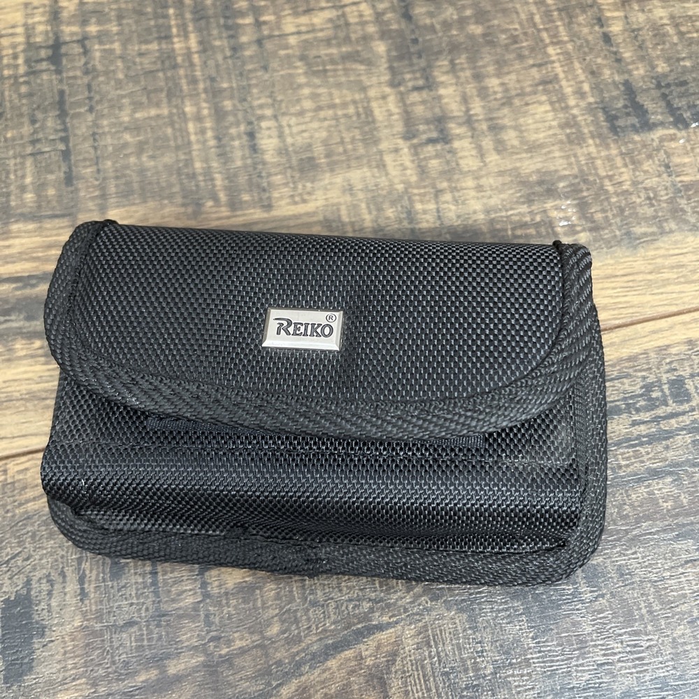 Reiko Phone Holster‎ Belt Clip Case Nylon Pouch iPhone Pulse Black Utility